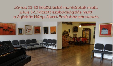 GYMAE-nyári zárvatartás